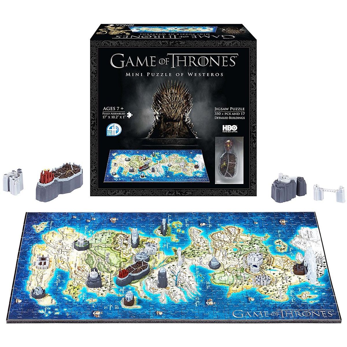 4D Cityscape - Game Of Thrones / Mini Westeros 3D Puzzle