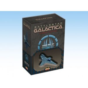 Ares Games Battlestar Galactica - Spaceship Pack: Viper MK.VII (Pegasus/Veteran)