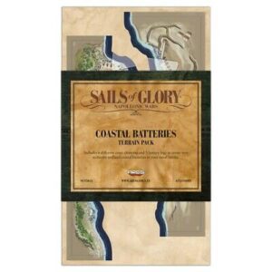 Ares Games Sails Of Glory – Terrain Pack – Coastal Batteries Accessory