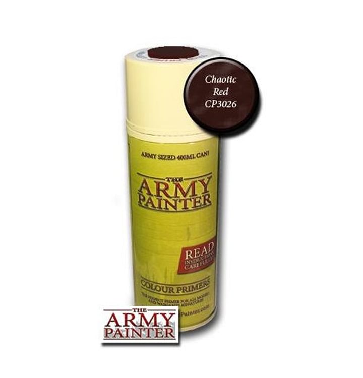 Army Painter - Color Primer - Chaotic Red Spray 400ml