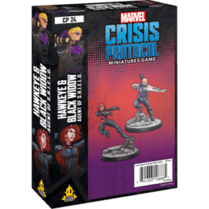 Atomic Mass Games Marvel Crisis Protocol: Hawkeye and Black Widow