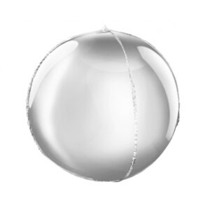 Balónek foliový koule silver ALBI