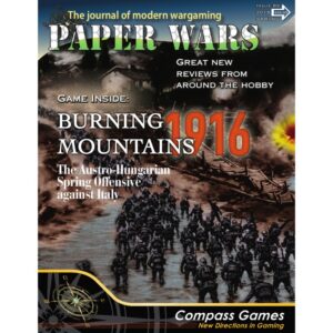 Compass Games Paper Wars Issue 89: Burning Mountains