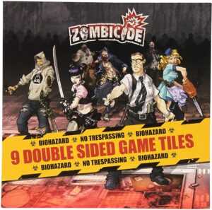 Cool Mini Or Not Zombicide: 9 Double Sided Game Tiles