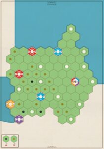 Eagle-Gryphon Games Age of Steam DELUXE: France and Poland Maps