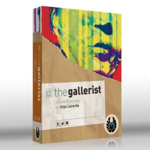 Eagle-Gryphon games The Gallerist Kickstarter edice (obsahuje Kickstarter pack 1 a 2 + Scoring Expansion)