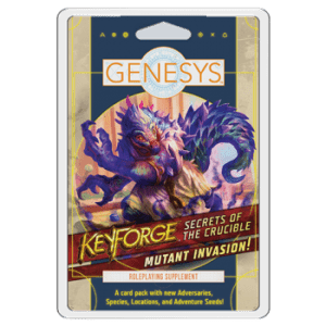 FFG Genesys RPG Keyforge Secrets of the Crucible: Mutant Invasion