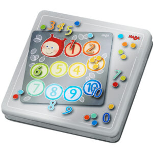 Haba Magnetická skládačka a hra Čísla Magnetic game box: Numbers