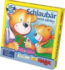Haba Moudrý medvěd - matematika Schlaubär - lernt zählen