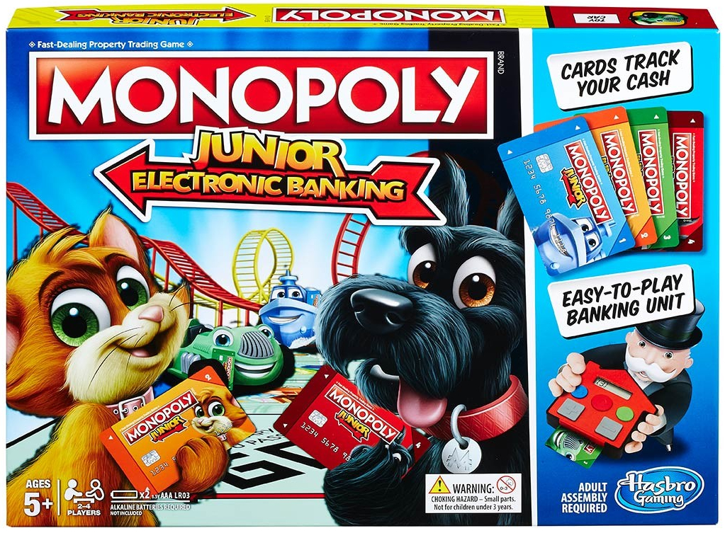Hasbro Gaming Monopoly Junior: Elektronické bankovnictví