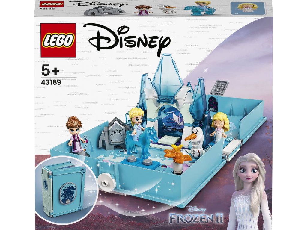 LEGO Elsa a Nokk a jejich pohádková kniha dobrodružství 43189