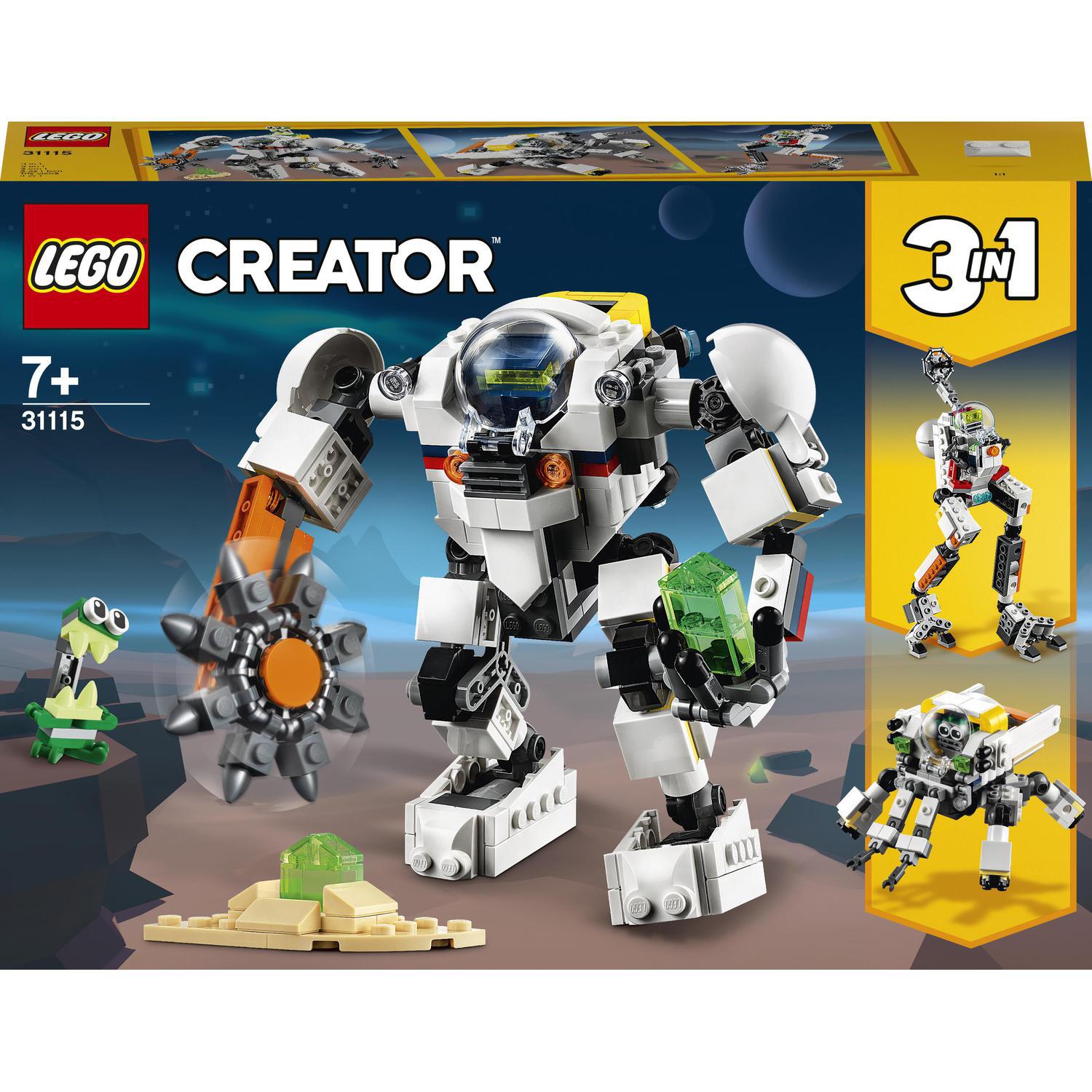LEGO Vesmírný těžební robot 31115