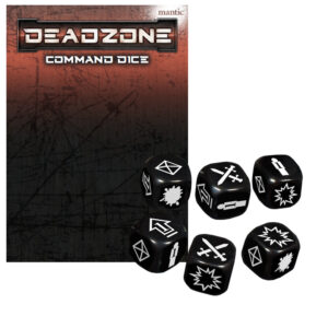 Mantic Games Deadzone Command Dice Pack