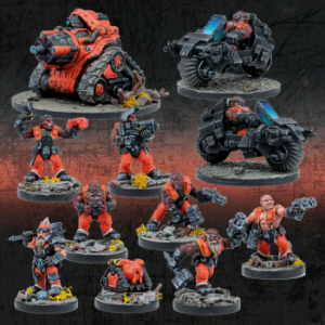 Mantic Games Deadzone Forge Father Brokkrs Booster