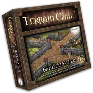Mantic Games Terrain Crate: Battlefield Walls