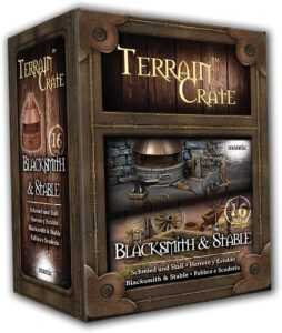 Mantic Games Terrain Crate: Blacksmith & Stable