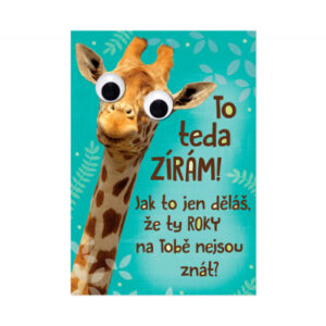 Narozeninové přání - Žirafa ALBI