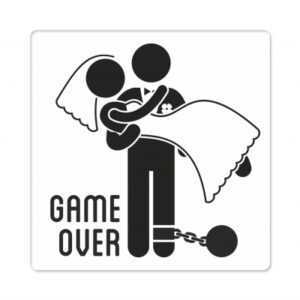 Pánské humorné tričko - Game over