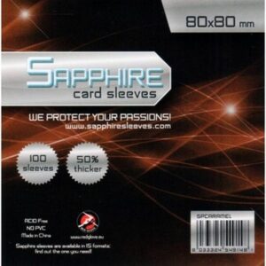 Red Glove Obaly na karty Sapphire Caramel - (80x80 mm) 100 ks