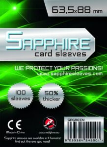 Red Glove Obaly na karty Sapphire Green - (63