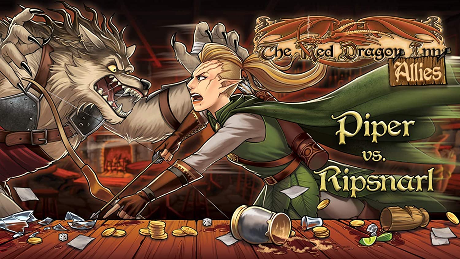 Slug Fest Games Red Dragon Inn: Allies - Piper vs. Ripsnarl