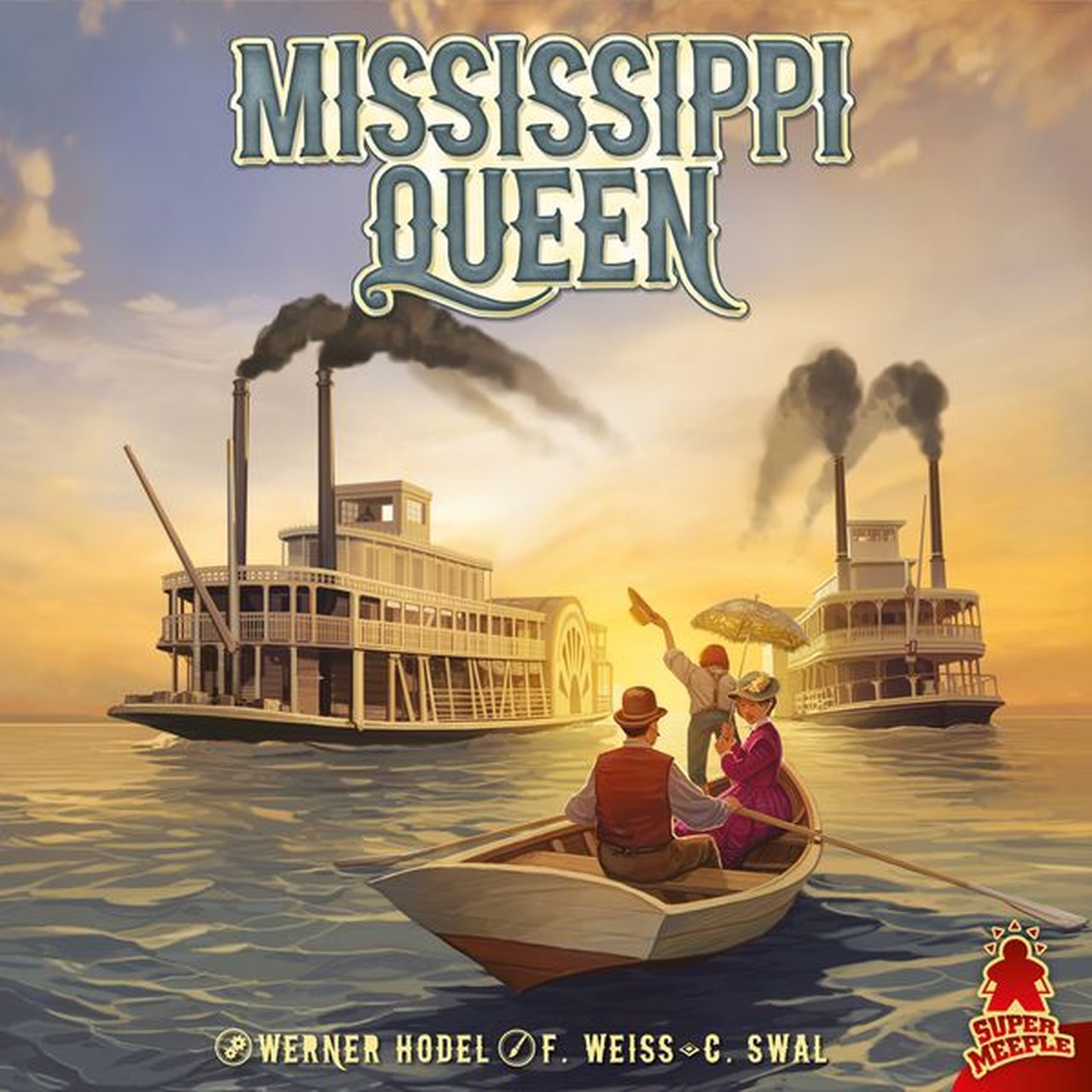 Super Meeple Mississippi Queen