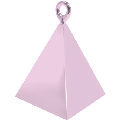 Těžítko na balónky Pyramida světle růžová ALBI