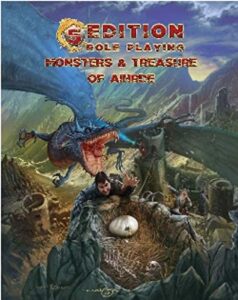 Troll Lord Games 5th Edition Role Playing - Monsters & Treasure of Aihrde