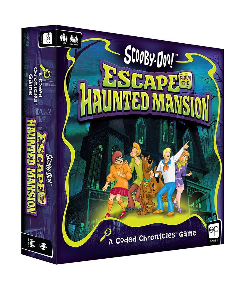 USAopoly Scooby-Doo: Escape from the Haunted Mansion - A Coded Chronicles Game