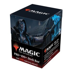 Ultra Pro Commander Innistrad Midnight Hunt PRO 100+ Deck Box and 100ct sleeves V2 for Magic: The Gathering