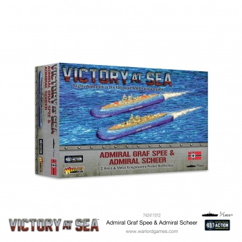 Warlord Games Victory at Sea: Cruisers - Admiral Graf Spee & Admiral Scheer