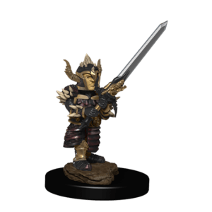 WizKids D&D Icons of the Realms Premium Figures: Halfling Fighter Male