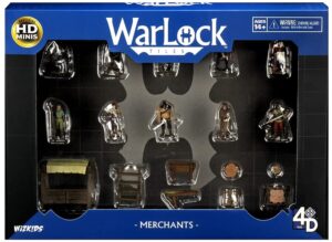 WizKids WarLock Tiles: Accessory - Merchants
