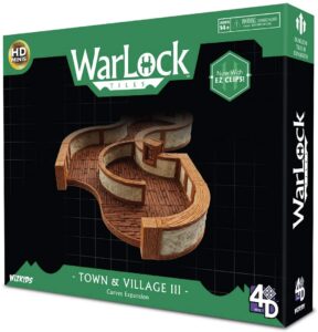 WizKids WarLock Tiles: Town & Village III - Curves