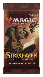 Wizards of the Coast MTG - Strixhaven: School of Mages Draft Booster
