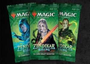 Wizards of the Coast Magic The Gathering: Zendikar Rising Draft Booster