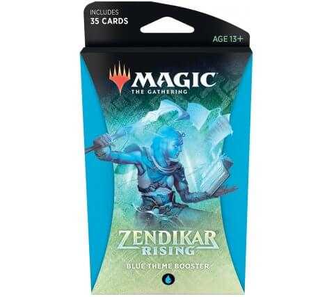 Wizards of the Coast Magic The Gathering: Zendikar Rising Theme Booster Varianta: Modrá