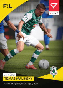 Fotbalové karty Fortuna Liga 2021-22 - L-001 Tomáš Malínský