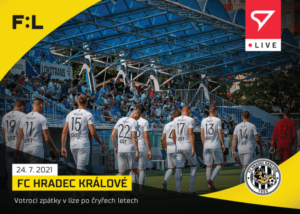 Fotbalové karty Fortuna Liga 2021-22 - L-002 FC Hradec Králové