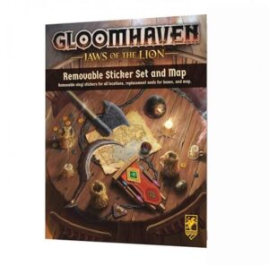 Gloomhaven - Jaws of the Lion Removable Sticker Set & Map (EN)