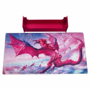 Kombinovaná krabice a podložka v jednom Dragon Shield Nest 500 - Magic Carpet Pink