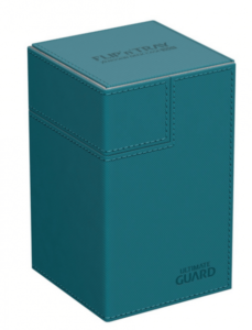 Krabička Ultimate Guard Flip´n´Tray Deck Case 100+ Standard Size XenoSkin Petrol Blue