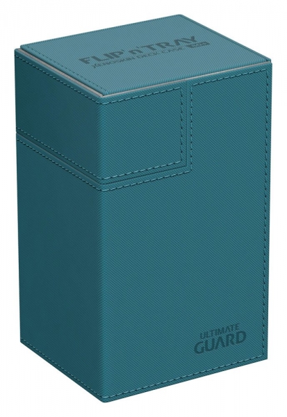 Krabička Ultimate Guard Flip´n´Tray Deck Case 80+ Standard Size XenoSkin Petrol Blue