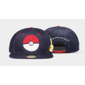 Kšiltovka Pokémon Denim Snapback Cap