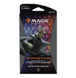 Magic the Gathering Adventures in the Forgotten Realms Theme Booster - Black
