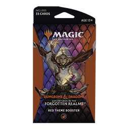 Magic the Gathering Adventures in the Forgotten Realms Theme Booster - Red