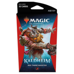 Magic the Gathering Kaldheim Theme Booster - Red