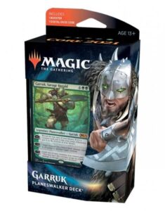 Magic the Gathering Magic 2021 Core Set Planeswalker Deck - Garruk
