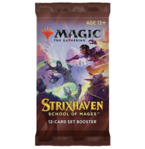 Magic the Gathering Strixhaven: School of Mages Set Booster