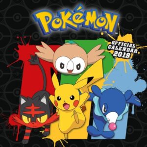Oficiální Pokémon kalendář pro rok 2019